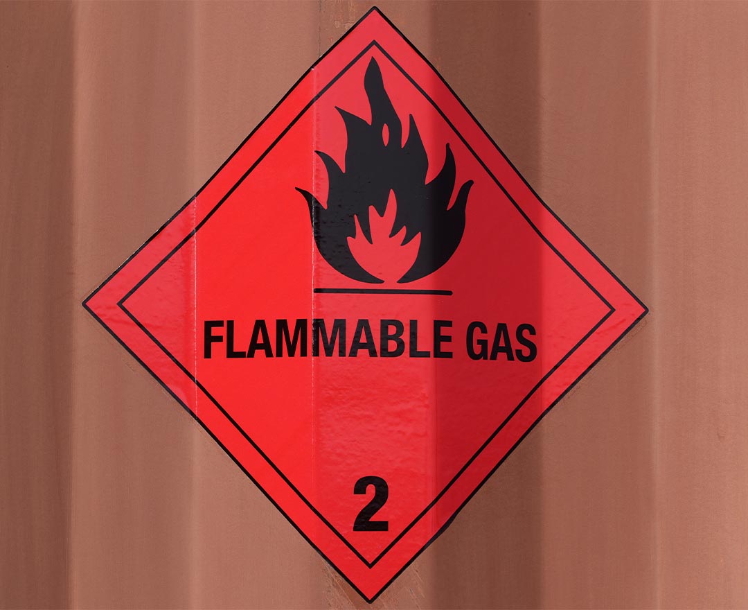 BOXLAB Services-Placards Klasse 2 - Flammable gas