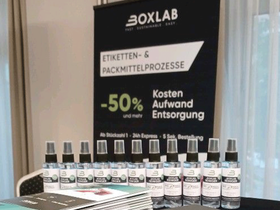 Der BOXLAB Services Stand bei den Münchner Gefahrguttagen 2022