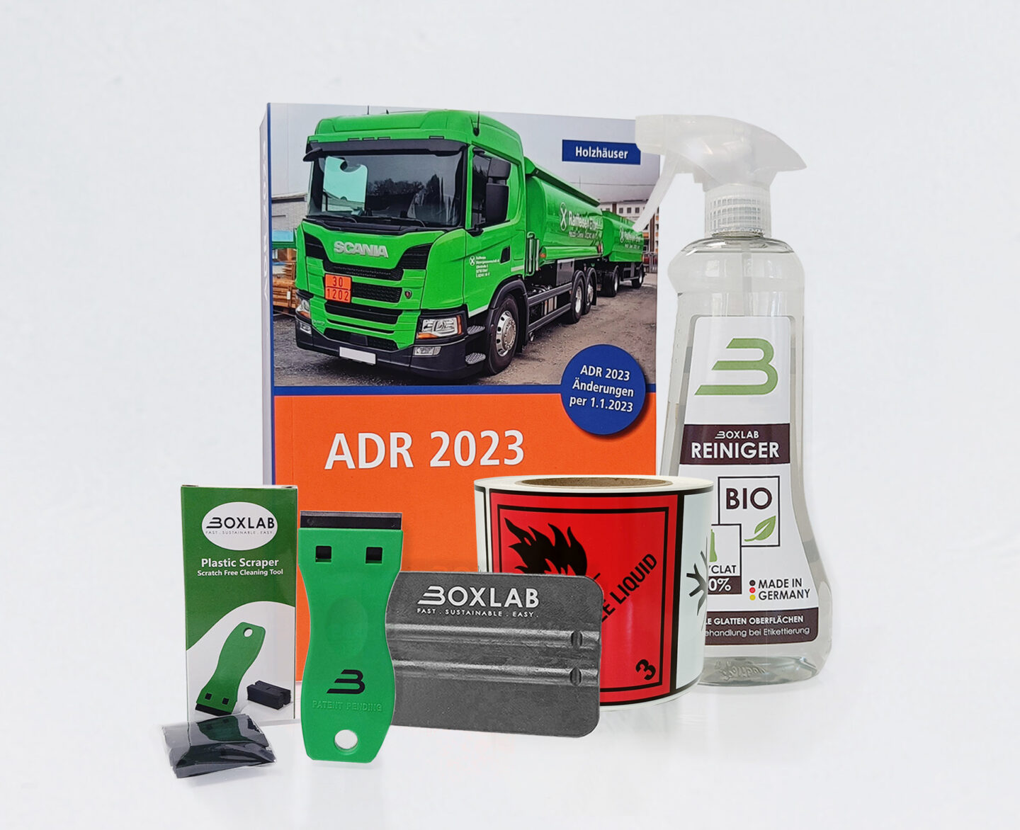 Dangerous goods labels Europe - ADR-compliant for safe transportation