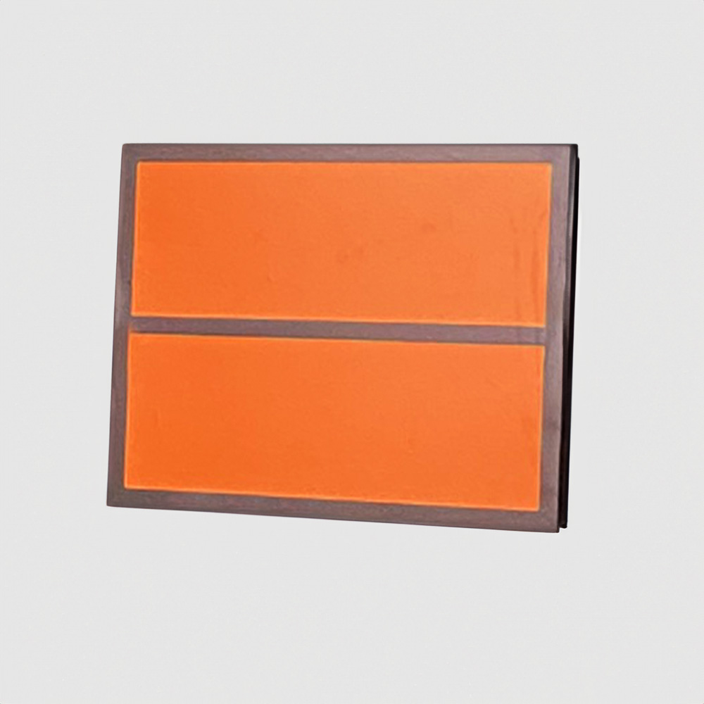 Orangene ADR Warntafel leer / individuell bedruckbar mit Kemler Zahl und UN Nummer
