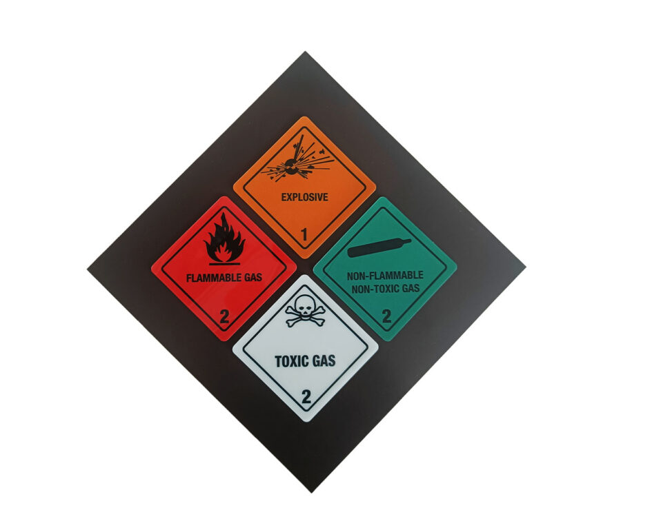 Hazard label magnets - BOXLAB Services GmbH